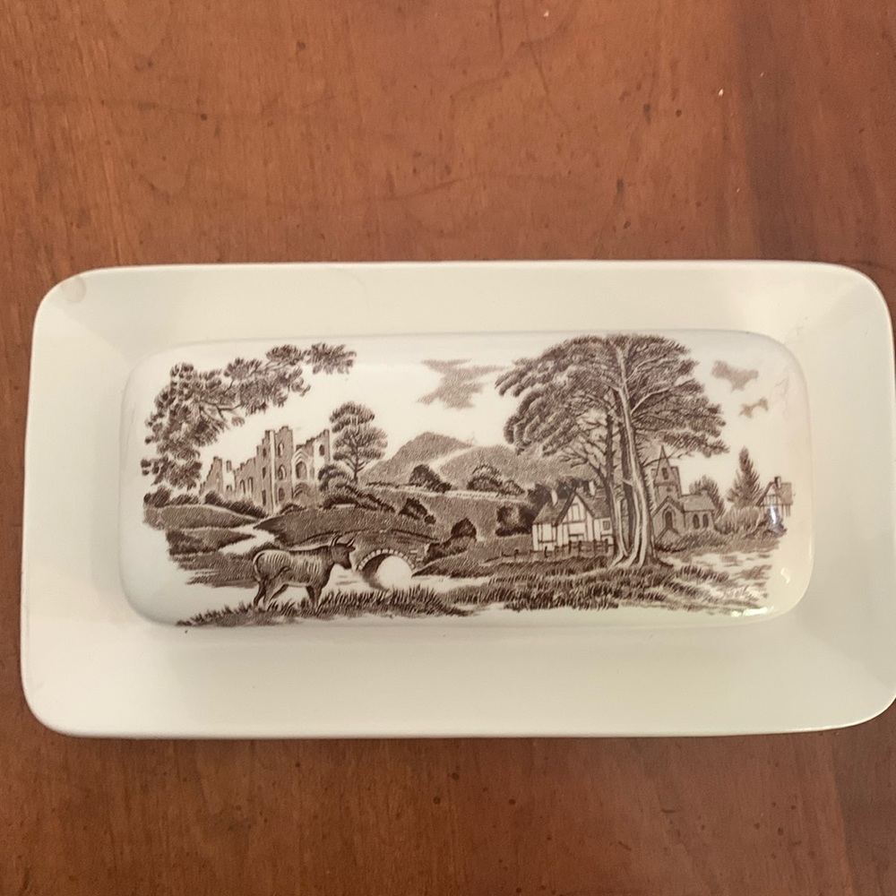 Meakin Butter dish